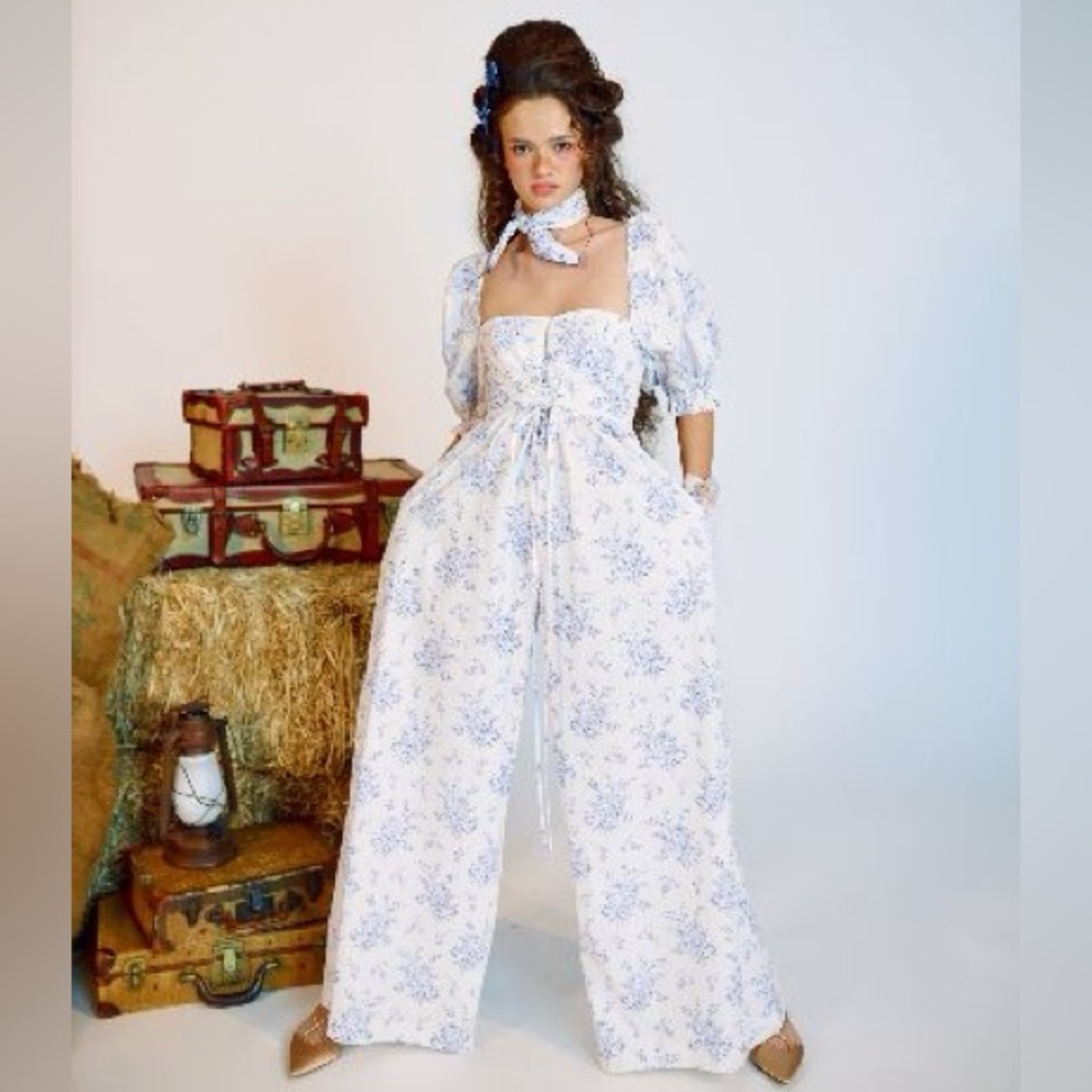 Selkie XL Bed & Breakfast Biltmore Jumpsuit